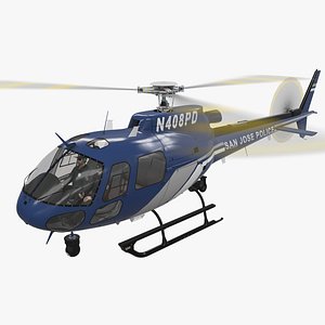 AS-350 San Jose Police Animated