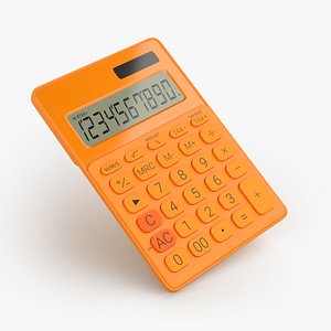 Orange Calcular 3D model