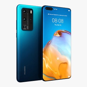 huawei p40 pro deep sea 3D model