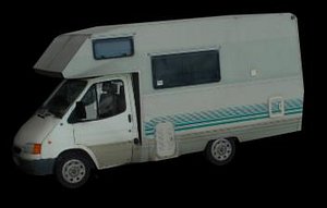 3d model auto camper