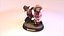 Estatueta crianças Low-poly