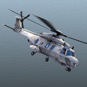 3d model nh90 caiman french