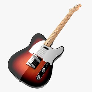 fender telecaster 3D model