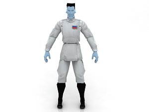grand admiral thrawn uniform model