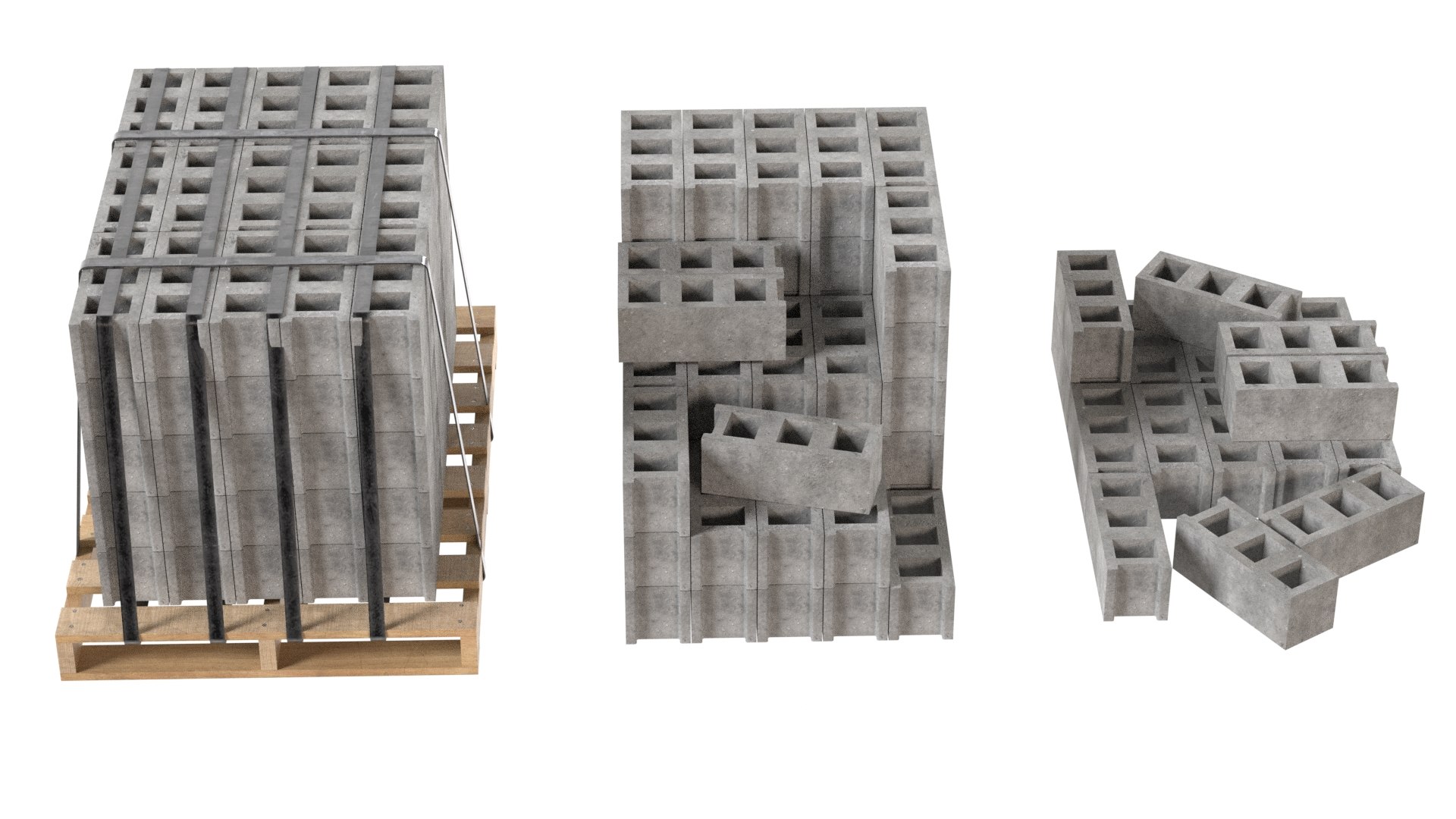 3D Construction Props Pack model https://p.turbosquid.com/ts-thumb/lv/RLAxXW/EJ/cinderblockpalletandpile5/jpg/1783682383/1920x1080/fit_q87/dce174abb9973b1c67c31bcb0eae4b3b6de2ea9a/cinderblockpalletandpile5.jpg