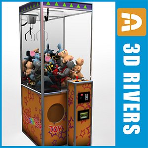 claw vending machine 3d max