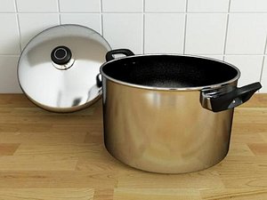 3d model pot