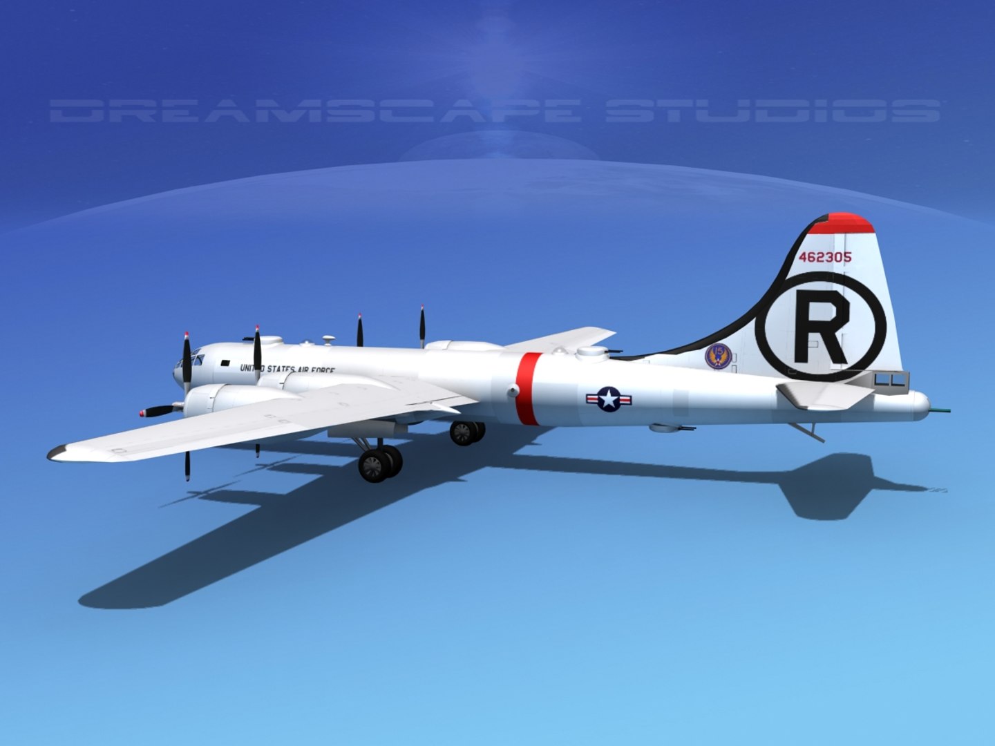 3d Superfortress B-29 Bomber Usaf Model