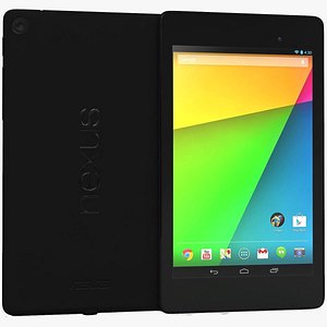 google nexus 7 2013 3d model