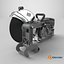 Gas Powered Rail Saw with Clamp