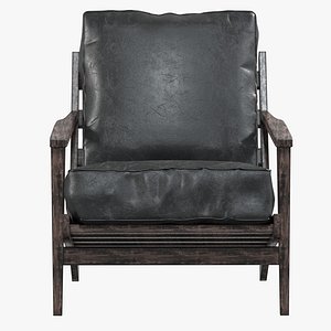 Leather Lounge Arm Chair