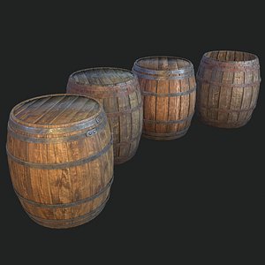 Barrel 4 texture sets