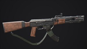 Elysium AK Rifle 3D