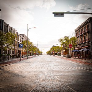 URBAN CITY SCENE WITH ALL THE ASSET