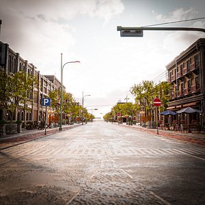 URBAN CITY SCENE WITH ALL THE ASSET