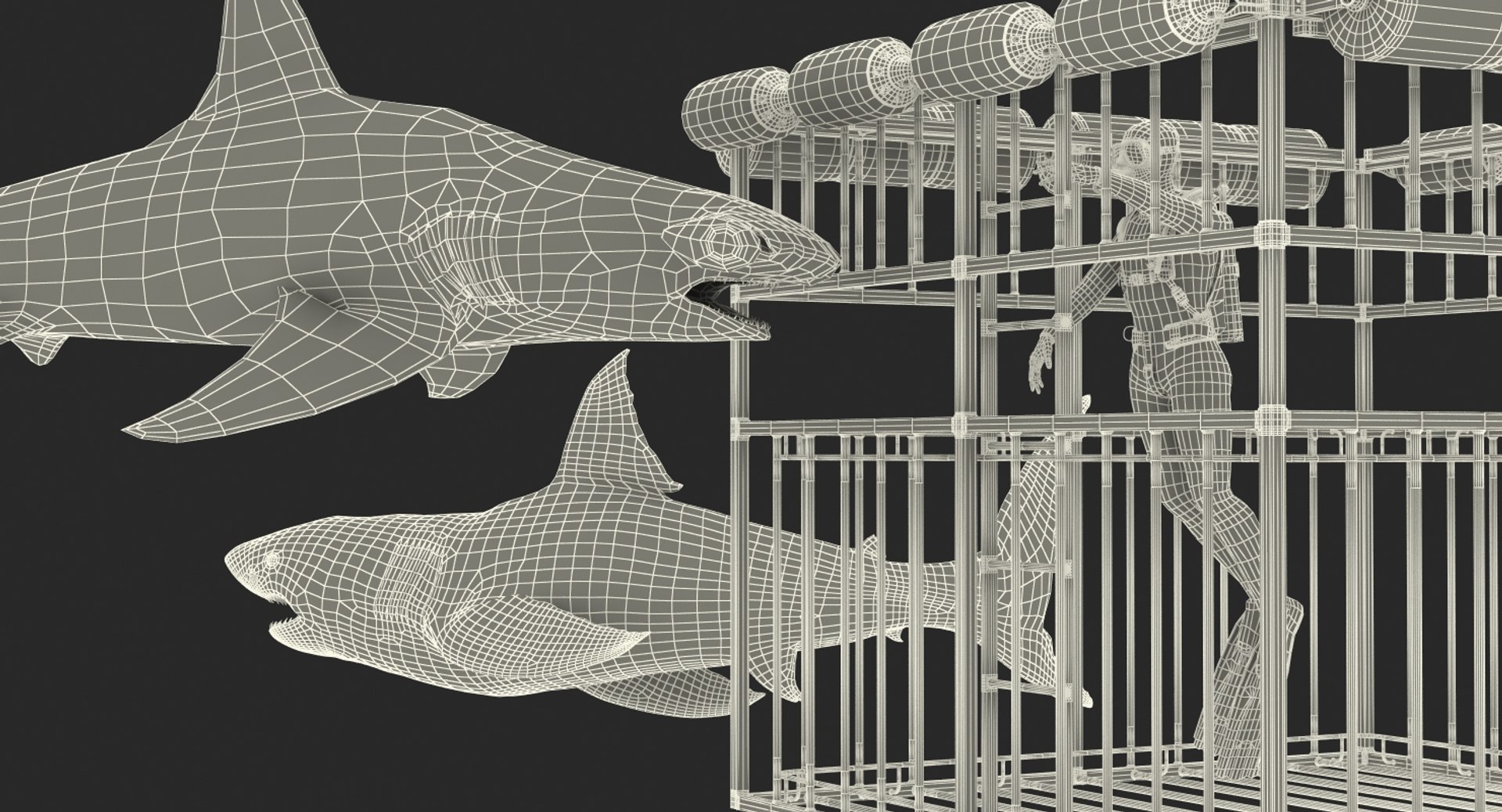 shark cage diving rigged 3D https://p.turbosquid.com/ts-thumb/lv/nSWTJA/0zLfYvUT/sharkcagedivingrigged3dsmodel020/jpg/1551732340/1920x1080/fit_q87/f6a8dd17a4052c3aff666ef2f5d3226be3ca7281/sharkcagedivingrigged3dsmodel020.jpg