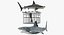 Shark Cage Diving Rigged