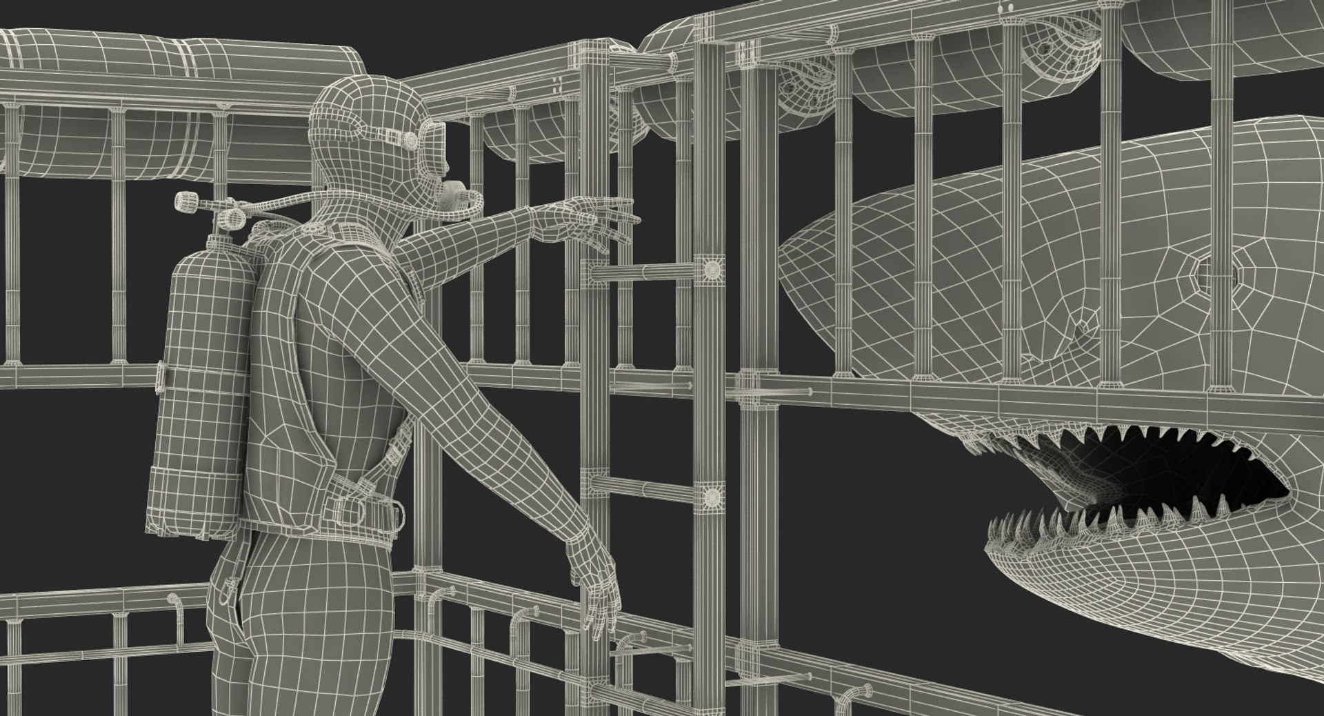 shark cage diving rigged 3D https://p.turbosquid.com/ts-thumb/lv/nSWTJA/p11siRnJ/sharkcagedivingrigged3dsmodel021/jpg/1551732344/1920x1080/fit_q87/14f770d886c30752969a113d037f2ac2b66939d2/sharkcagedivingrigged3dsmodel021.jpg
