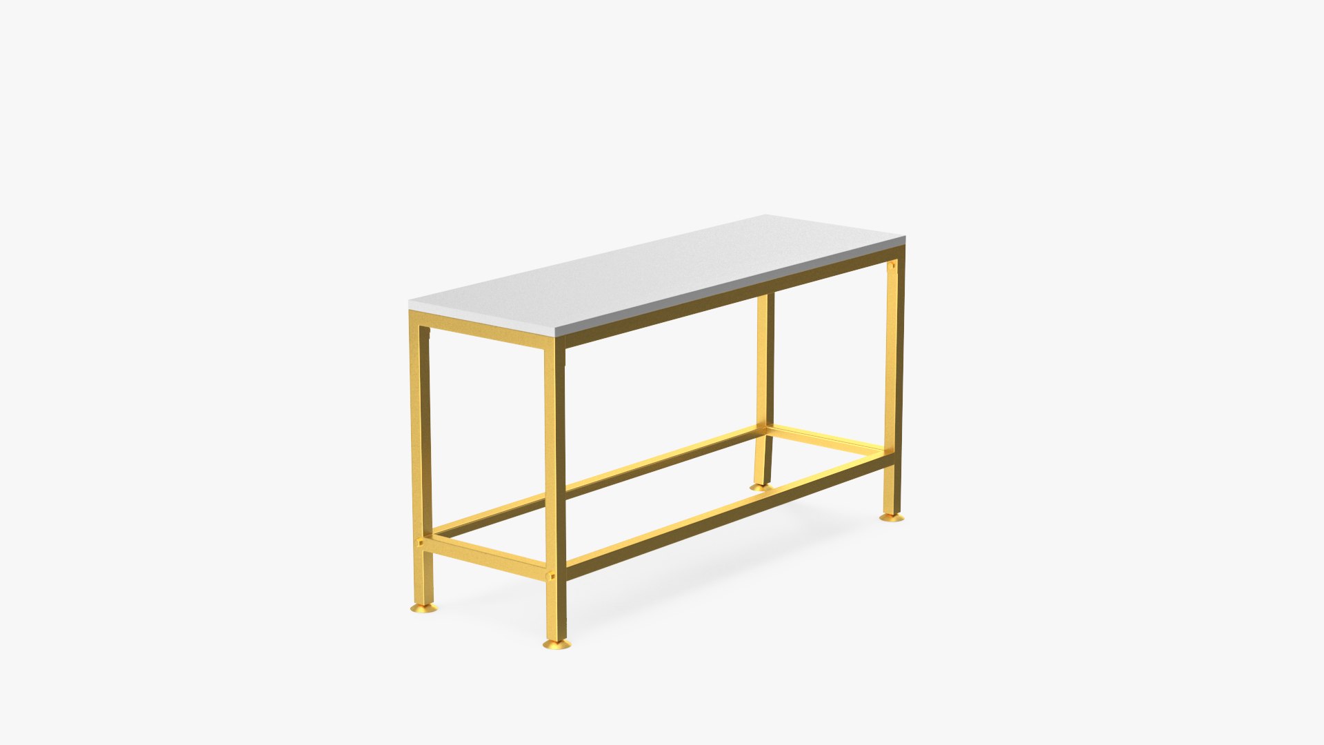 Low Shelf Golden 3D model preview