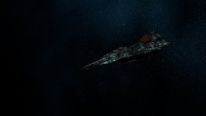 space ship 3d model