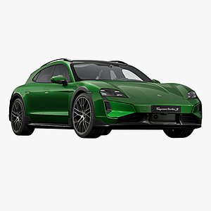2025 Porsche Taycan Turbo S Cross Turismo 3D model
