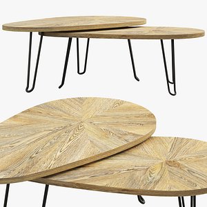 Joybird Alix Bunching Coffee Table model