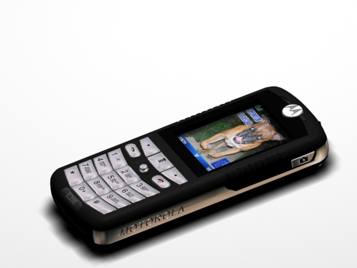 3d Model Of Motorola E398