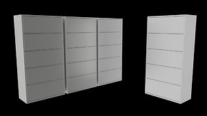 Filing Drawers 3D model