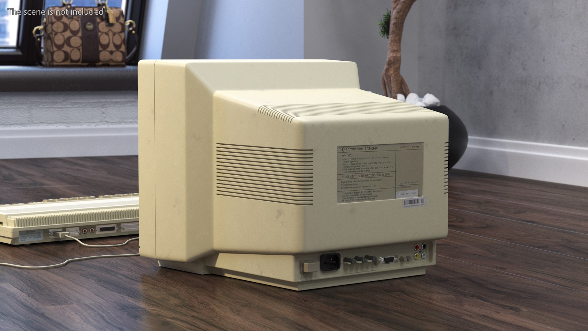 Retro Monitor Commodore Old 3D Model - TurboSquid 2062320