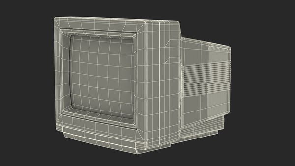 modelo 3d Monitor retro comodoro antiguo - TurboSquid 2062320