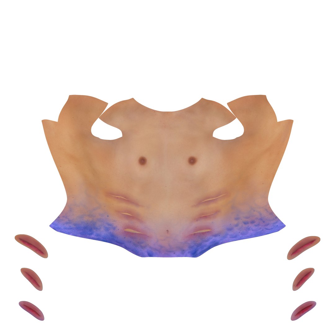Mermaid Character Full Rigged 3D Model - TurboSquid 2236860