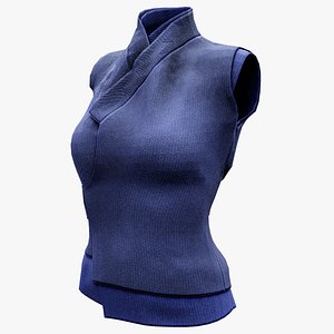 Asian Shirt 3D model