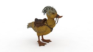 3D model Cartoon duck
