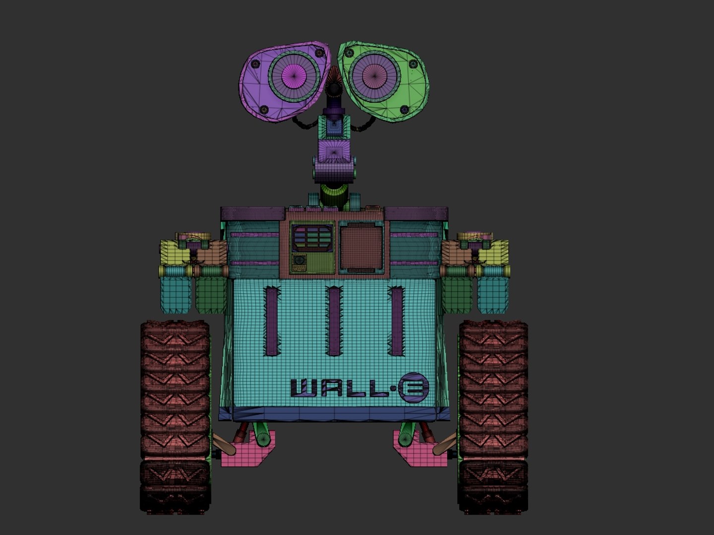Wall E 3d Model Wall E Robot 3d Model Cgtrader vrogue.co