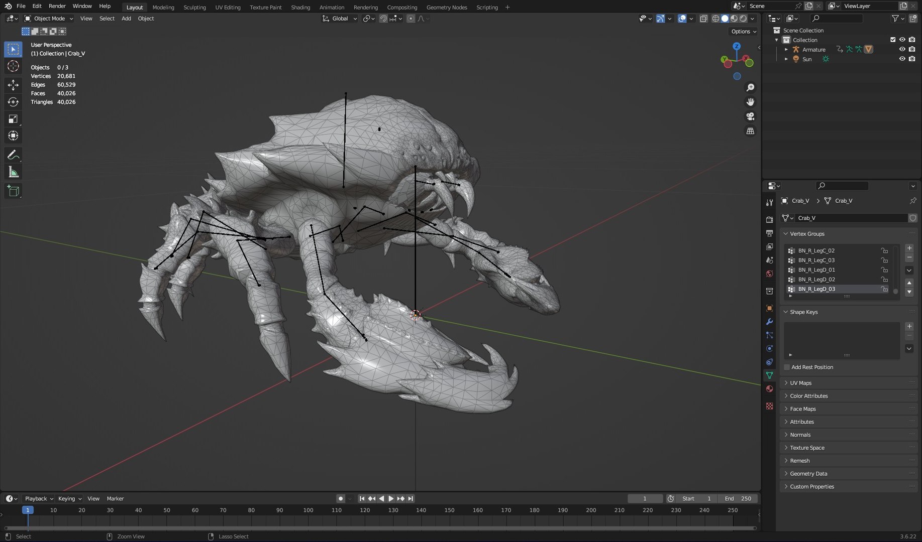3D Crab-V3 model https://p.turbosquid.com/ts-thumb/lw/J3jsI7/fG/wireframe2/jpg/1767859885/1920x1080/fit_q87/6a9f7a672d52caf19d126eb3dcd467b16267e54d/wireframe2.jpg