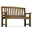 banc de jardin lac miroir