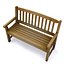 banc de jardin lac miroir