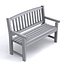 banc de jardin lac miroir