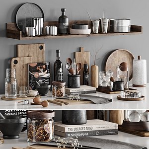 10 kitchen accessories collection vol6 3D