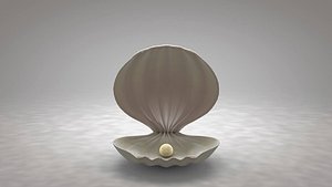 Clamshell with a Pearl