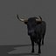 3d spanish bull