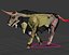 3d spanish bull