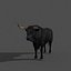 3d spanish bull