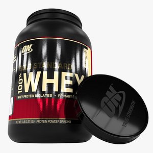 2lb. Whey Protein Bottle