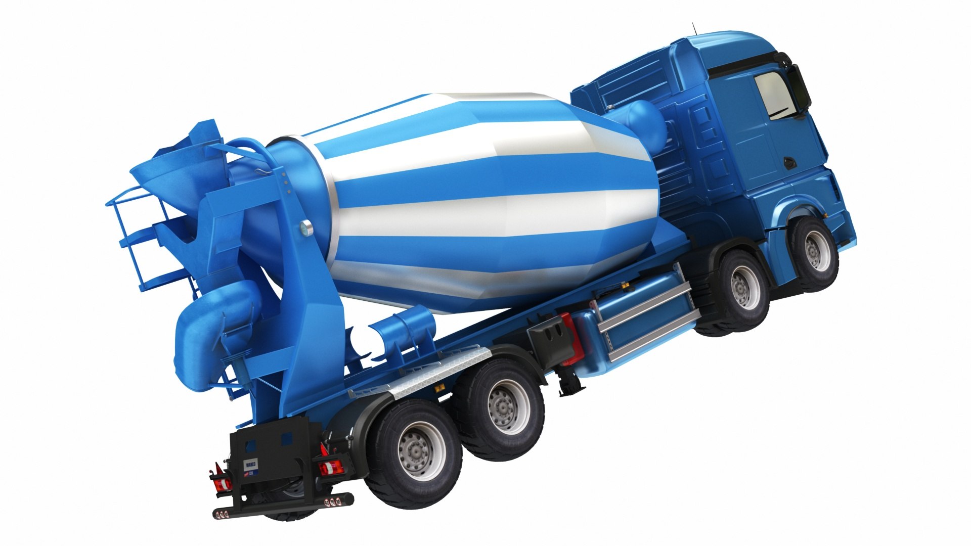 500 Blue Cement Mixer Truck Isolated Royalty-Free Images, Stock Photos &  Pictures