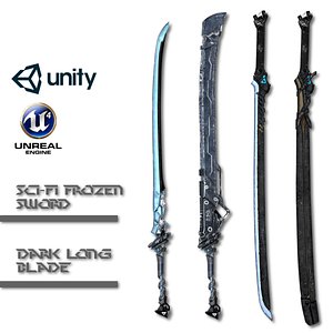 Sci-fi Swords Pack