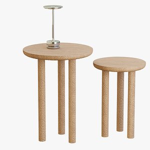 Rosae Pedestal by GoulaFiguera for Collection Particuliere 3D model