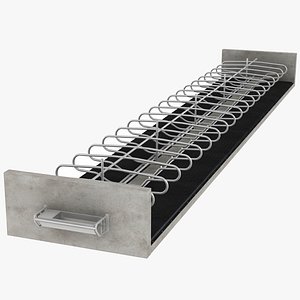 Cow Farm Bed and Water Bowl 01