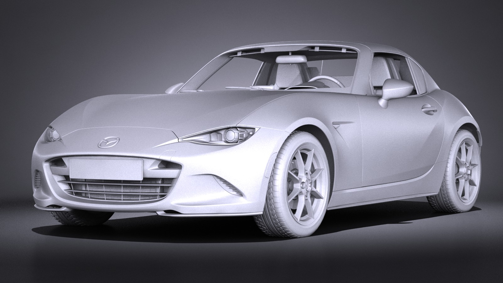 3d mazda mx-5 rf model