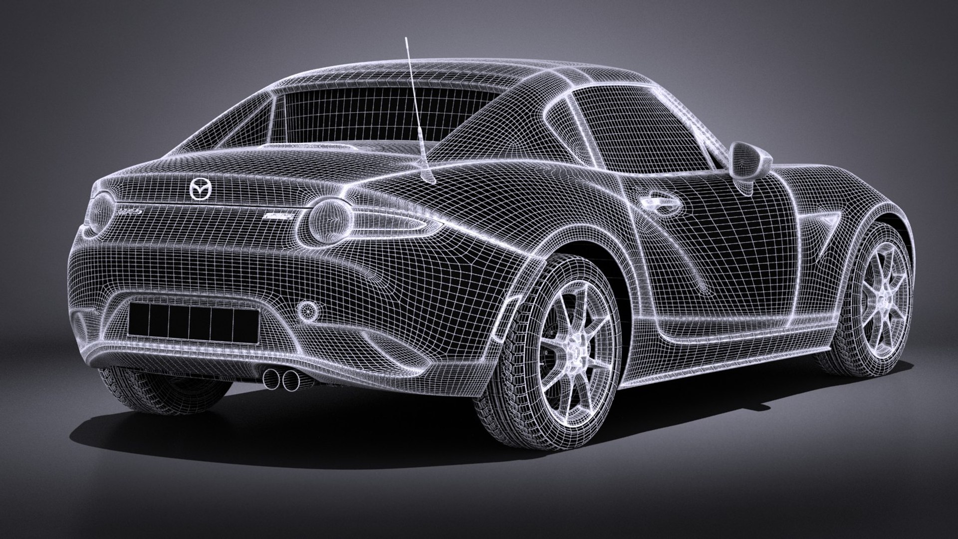 3d Mazda Mx-5 Rf Model